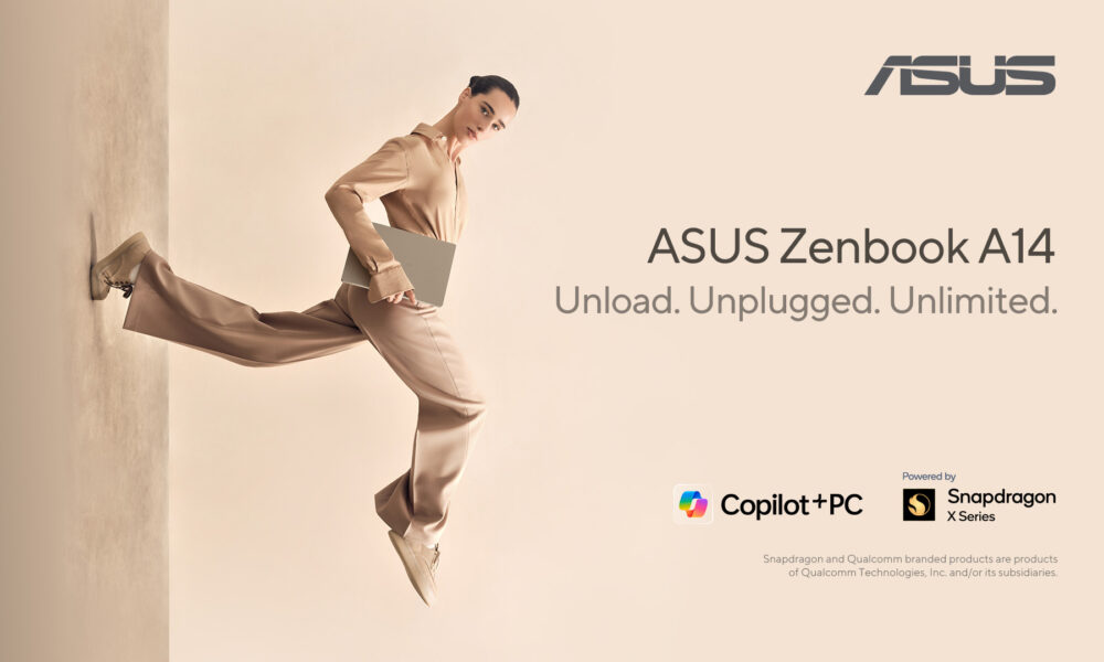 ASUS Zenbook A14 (UX3407) design și caracteristici AI